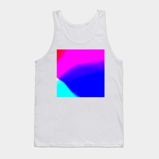 red blue pink gradient Tank Top